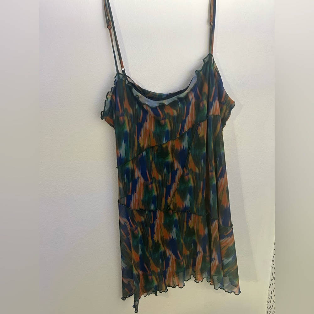 urban outfitters colorful mini dress